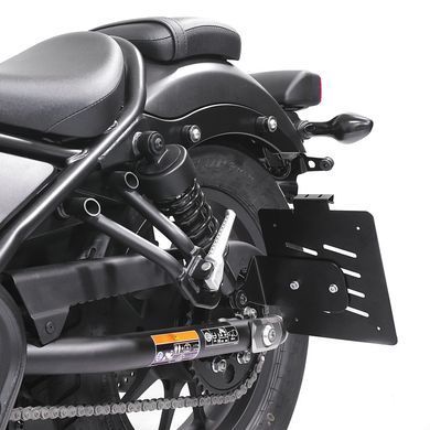 Бічний тримач номерного знака Honda Rebel 500 CMX 17-25 чорний Craftride