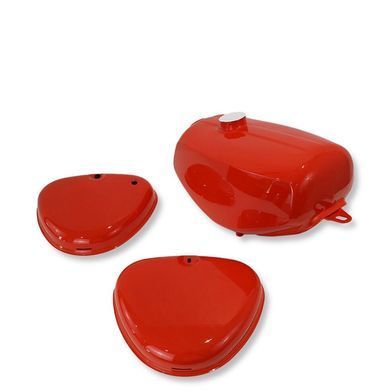Бак + боковая крышка Simson S51/S50/S70 красный Новый