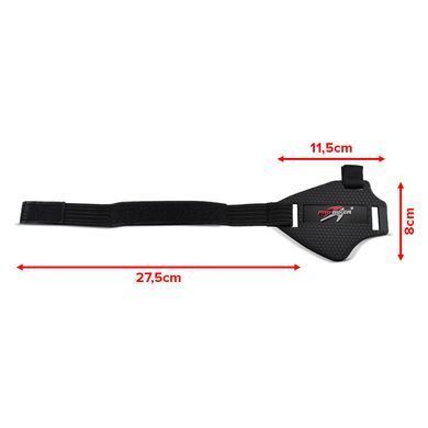 Защита обуви для мотоцикла XGP Gear shift Pad противоскользящая + регулируемая черного цвета