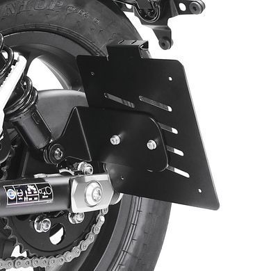 Бічний тримач номерного знака Honda Rebel 500 CMX 17-25 чорний Craftride