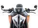 Зеркало заднего вида, совместимое с Moto Guzzi V7 II Stone / Stornello Round Craftride черного цвета