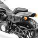 Бічна сумка сумісна з Honda Rebel 500 CMX, Craftride Arizona, 3 л, ліва, чорна