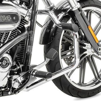 Захисна дуга для мотоциклів Harley Davidson Softail Sport Glide 18-25, хромована, 32 мм, Craftride DPLB1.