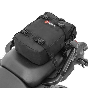 Сумка на заднее сиденье мотоцикла Bagtecs черная DP528