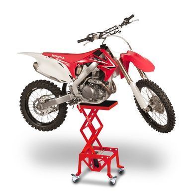 Ножичний домкрат для мотокросу Asiawing 450/250 Enduro MVR ConStands Cross-Lift XL червоний