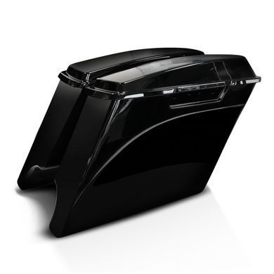 Розтягнуті сідельні сумки підходять для Harley Davidson Street Glide 06-13, пофарбовані без замку Craftride