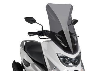Ветровое стекло V-Tech Line Touring Puig для YAMAHA NMAX 150 2018-2020 темно-дымчастого цвета 8121F