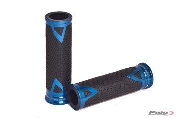 Рукоятки Radikal Grips Puig синего цвета 6325A