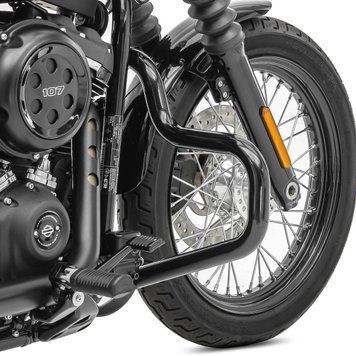 Захисна дуга для мотоциклів Harley Davidson Softail Street Bob/Standard 18-25 Craftride чорного кольору DPLB.