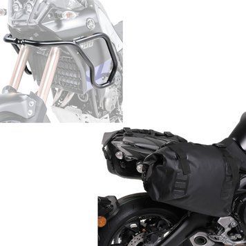 Комплект: захист обтічника для Yamaha Tenere 700 19-24 + бічні водонепроникні сумки WD1 2x43l із застібкою