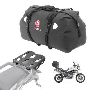 Комплект: багажник + задня сумка 80 л підходить для Triumph Tiger 1200 GT Explorer 22-25