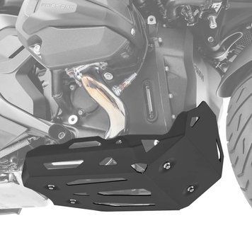 Алюминиевая защита двигателя Motoguard VX11 для BMW R1300 GS 23-25, черного цвета