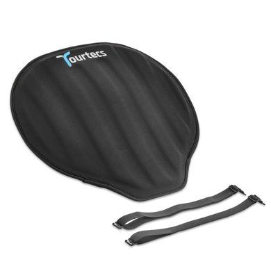 Гелева подушка сидіння, сумісна з BMW R 1250 R/RS/RT Tourtecs Neoprene L, чорна