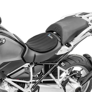 Гелева подушка сидіння, сумісна з BMW R 1250 R/RS/RT Tourtecs Neoprene L, чорна