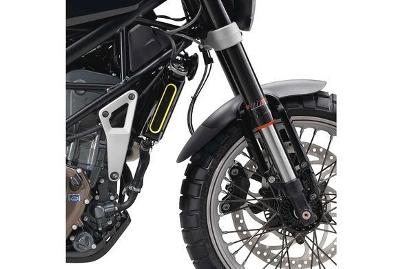 Расширение переднего крыла Puig для HUSQVARNA VITPILEN 125 2024-2025 черного цвета 3681N