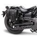 Мотоциклетні сідельні сумки Craftride Montana 8 літрів кожна пара, права та ліва, чорного кольору