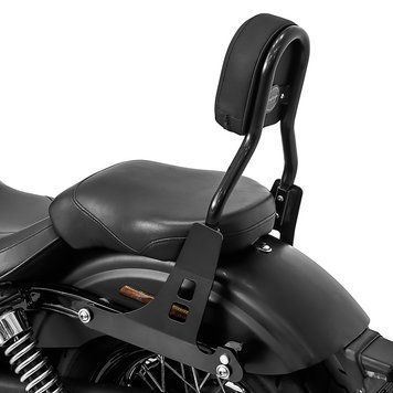 Спинка Harley Davidson Street Bob 09-17/LR Craftride Fast Driver-S чорний