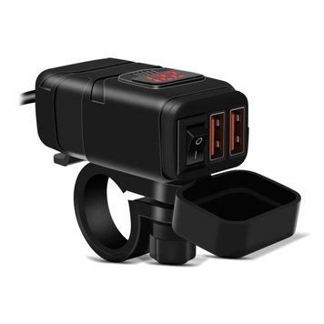 Разъем USB 12 В для Royal Enfield Bullet / Himalayan Lumitecs US5