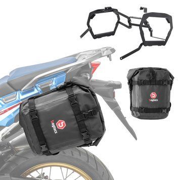 Седельные сумки K4 + багажник SLP, совместимые с KTM 790/890 Adventure/R 19-25