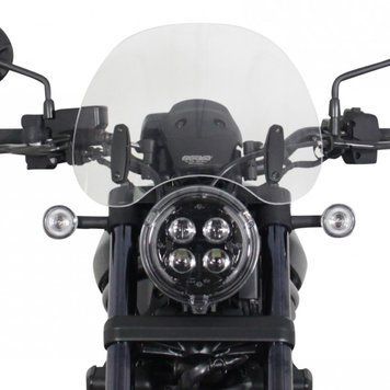 Вітрове скло Touring для Honda CMX 1100 Rebel 21- Вітрове скло "NTM" з монтажним матеріалом MRA безбарвне