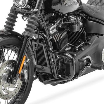 Захисна дуга для мотоциклів Harley Davidson Softail Street Bob/Standard 18-25 Craftride чорного кольору DPLB1.