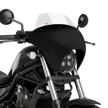 Обтекатель Batwing с ветровым стеклом для Honda Rebel 500 CMX 20-25 Puig SML прозрачный Touring 21066W