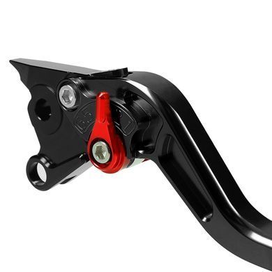 Рычаг тормоза и рычаг сцепления Honda CB 650 R 19-22 V-Trec короткий с ABE черный/красный