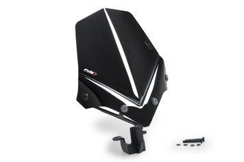 Вітрове скло New Generation Sport Puig для TRIUMPH STREET TRIPLE 675 R 2013-2015 чорного цвета 5658N