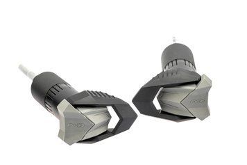 Слайдеры на раму R19 Puig для BMW F800 S 2006-2011 черного цвета 4185N