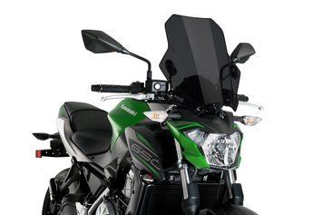 Ветровое стекло Bat Puig для KAWASAKI Z1000R EDITION 2017-2020 темно-дымчастого цвета 9987F