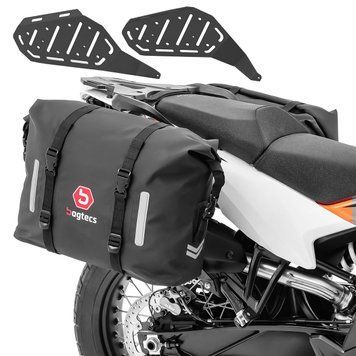 Комплект бічних сумок WP8 + багажник для мотоцикла KTM 890 SMT 23-26 Bagtecs TW12
