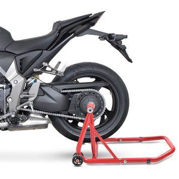 Подставка для мотоцикла с односторонним маятником, совместимая с Honda CB 1000 R 08-16 ConStands Single-Classic red.