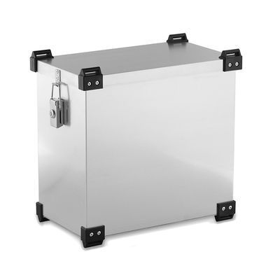 Бічний алюмінієвий кофр для мотоцикла Bagtecs Namib 35Ltr чорний