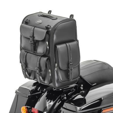 Сумка для Indian Chief Classic / Vintage / Dark Horse tail bag Craftride DLX с багажным валиком
