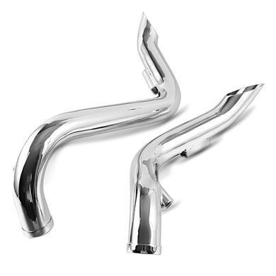 Выхлоп Craftride Harley Davidson Softail Bad Boy 95-98 Drag Pipe хром