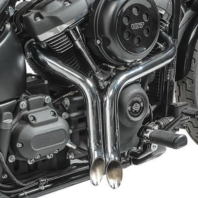 Выхлоп Craftride Harley Davidson Softail Bad Boy 95-98 Drag Pipe хром
