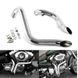 Выхлоп Craftride Harley Davidson Softail Bad Boy 95-98 Drag Pipe хром