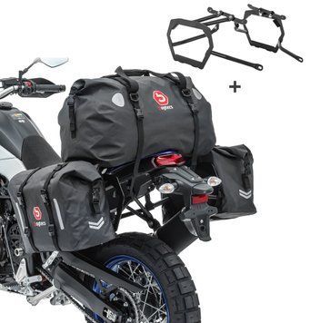 Комплект кофров WP8 для BMW R 1200 GS Exclusive 17-18 с задней сумкой и багажником Bagtecs
