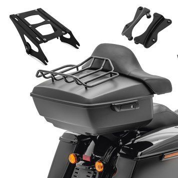 Кофр King OLM для Harley Street Glide 14-22 + монтажный комплект Craftride