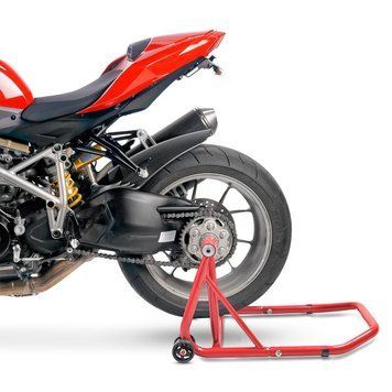 Однорычажный подъемник Ducati Streetfighter 848 11-15 монтажный стенд ConStands Single-Classic красный