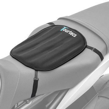 Гелева подушка сидіння, сумісна з Yamaha Tenere 700 Tourtecs, неопренова, чорного кольору.