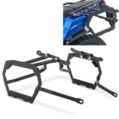 Багажна система Bagtecs SLP для Yamaha Tenere 700 (2019&ndash;2024) &mdash; надійне кріплення кофрів та бічних сумок, Чорний