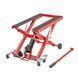Ножичний гідравлічний домкрат для Triumph Street Cup ConStands Mid-lift XL, червоний