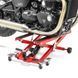Ножичний гідравлічний домкрат для Triumph Street Cup ConStands Mid-lift XL, червоний