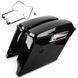 Жесткие седельные сумки Stretched подходят для Harley Davidson Electra Glide Ultra Classic 98-08 с опорными кронштейнами BC Craftride