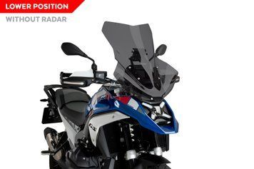Ветровое стекло Touring для KTM 790 ADVENTURE 23' темно-дымчатый Puig 21840F