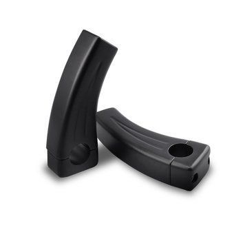 Крепление на руль 1" для Harley Dyna Low Rider / S Pullback Riser 5.5" Craftride PB5 черный