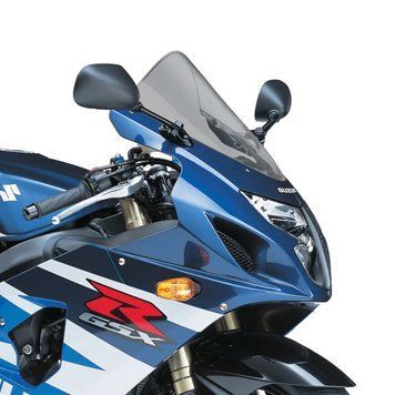 Гоночне вітрове скло RC53 для Suzuki GSX-R 600/750 04-05 Double Bubble Screen Airroad світло-димчасте 10047R