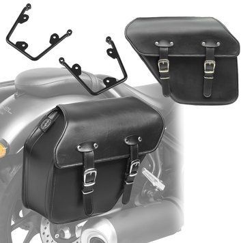 Комплект з 2-х кофрів + тримач Harley Sportster 1200 Custom 16-20 Craftride FRG-P