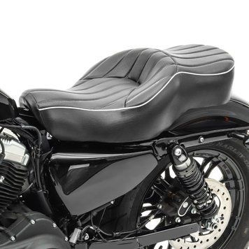 Двомісне сидіння для мотоцикла Harley Davidson Sportster 883 Iron 09-20 VM2 Craftride.